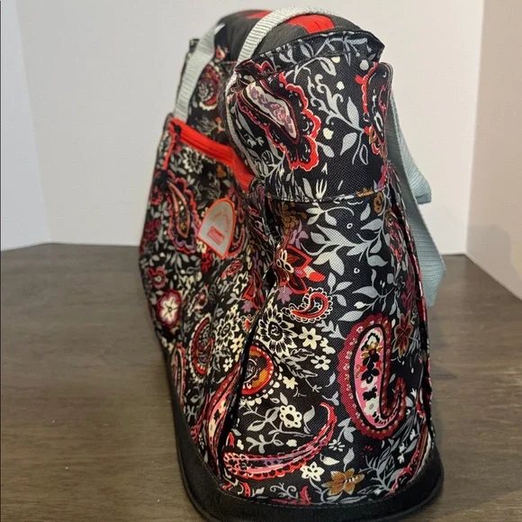 Vera Bradley Tote Bag Coleman Cooler Collaboration In Paisley Grey - Picture 6 of 11